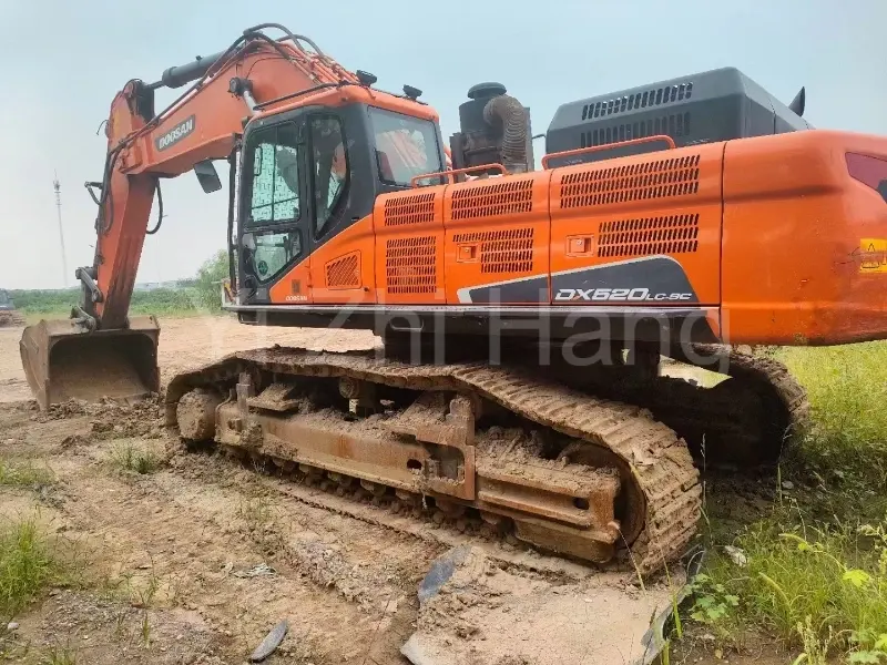 Second Hand Dx520 Excavator heavy-duty construction machinery