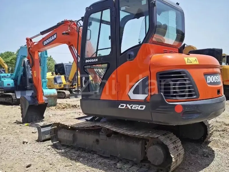 Used Doosan DX60 Excavator For Sale Used Mini Doosan Excavator Supplier 