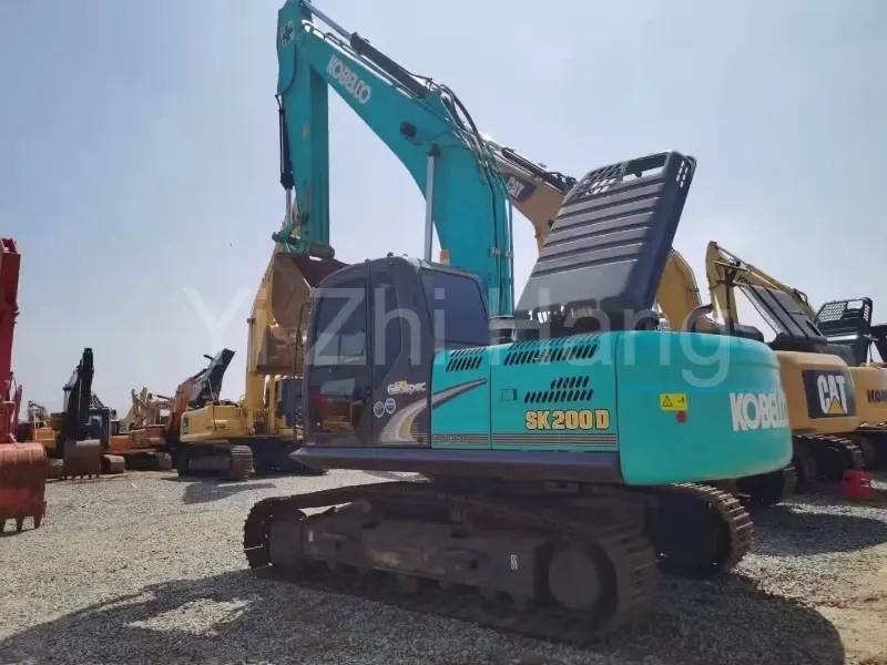 Подержанный тяжелый экскаватор Kobelco SK200 Подержанный экскаватор 2021 35 тонн - 2