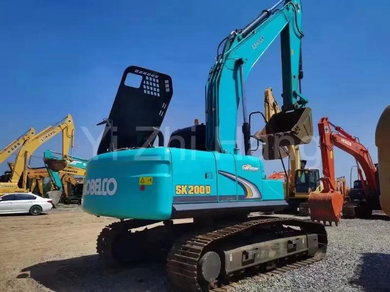 حفارة ثقيلة مستعملة Kobelco SK200 حفارة مستعملة 2021 35 طن - 2