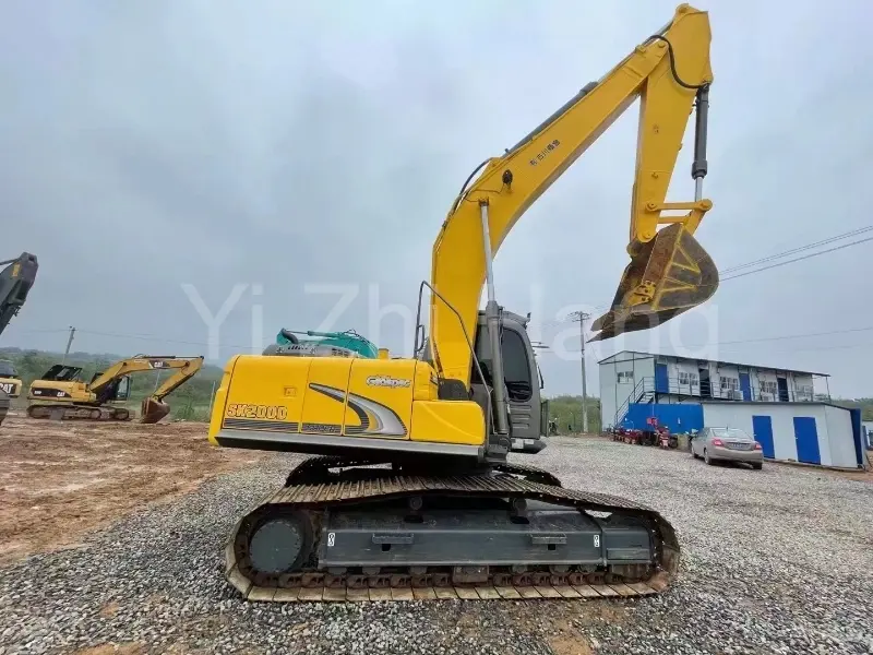 Used Excavator Kobelco SK200 Used Excavator 2021  Heavy 35 Ton