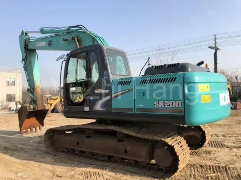 حفارة ثقيلة مستعملة Kobelco SK200 حفارة مستعملة 2021 35 طن - 5