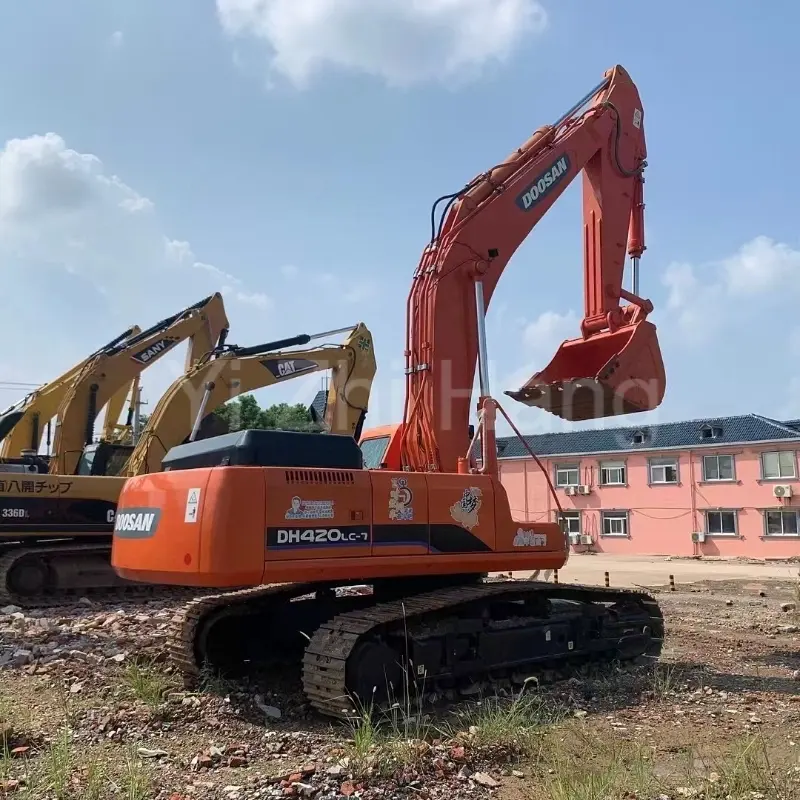 Escavadeira Doosan usada Dh420 Doosan Digger