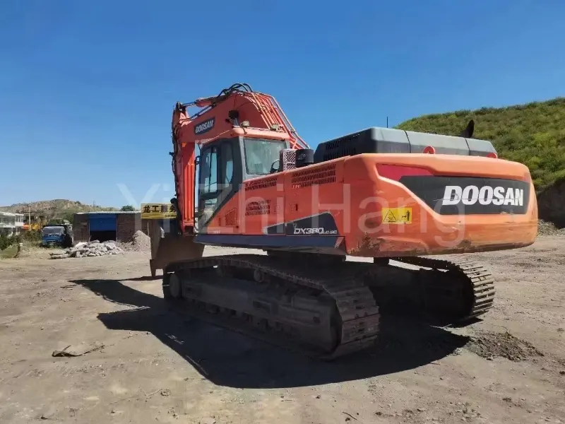 excavadora de orugas doosan usada