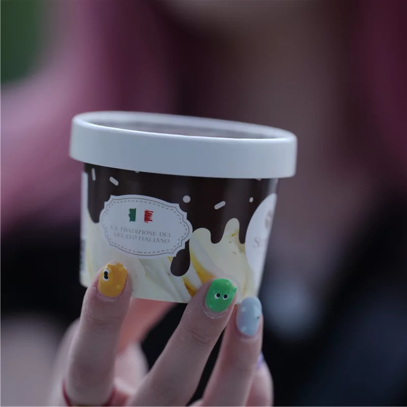 biodegradable ice cream cup