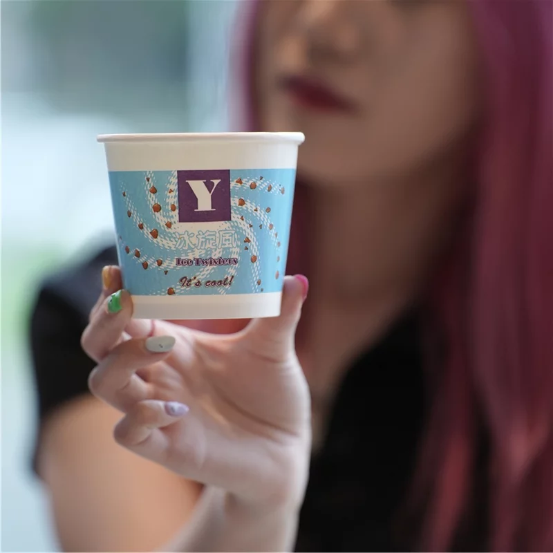 compostable cups ice cream gelato