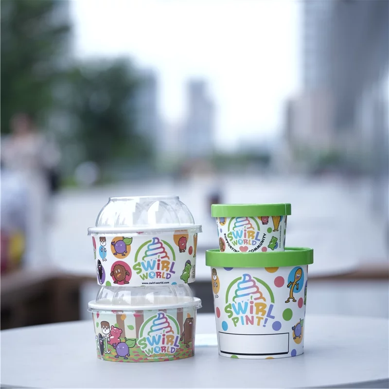 embalagens personalizadas de sorvete