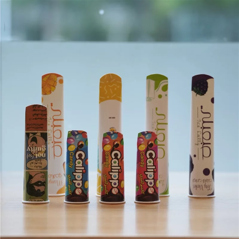 ice cream calippo tube