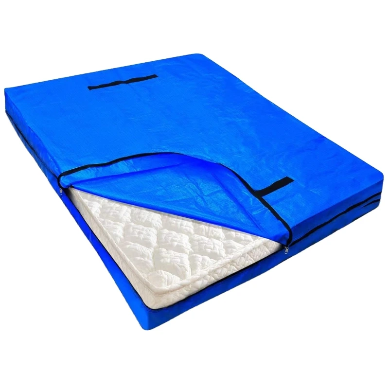 Heavy Duty Waterproof Mattress Bag for MovingStorage with Handle & Zipper