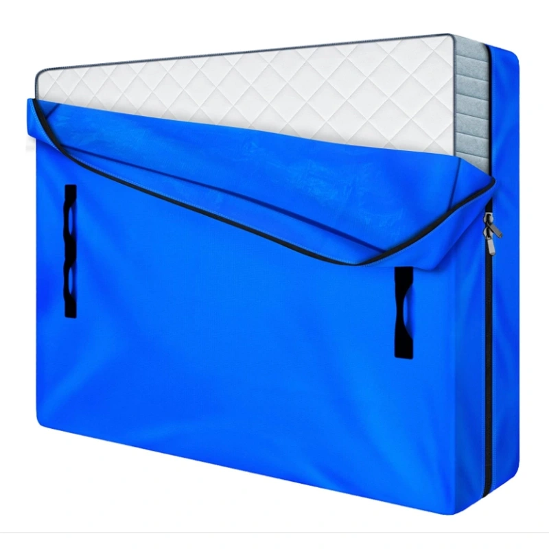 Large Size Foldable Mobile Mattress Storage Bag PE with Powerful Zipper
