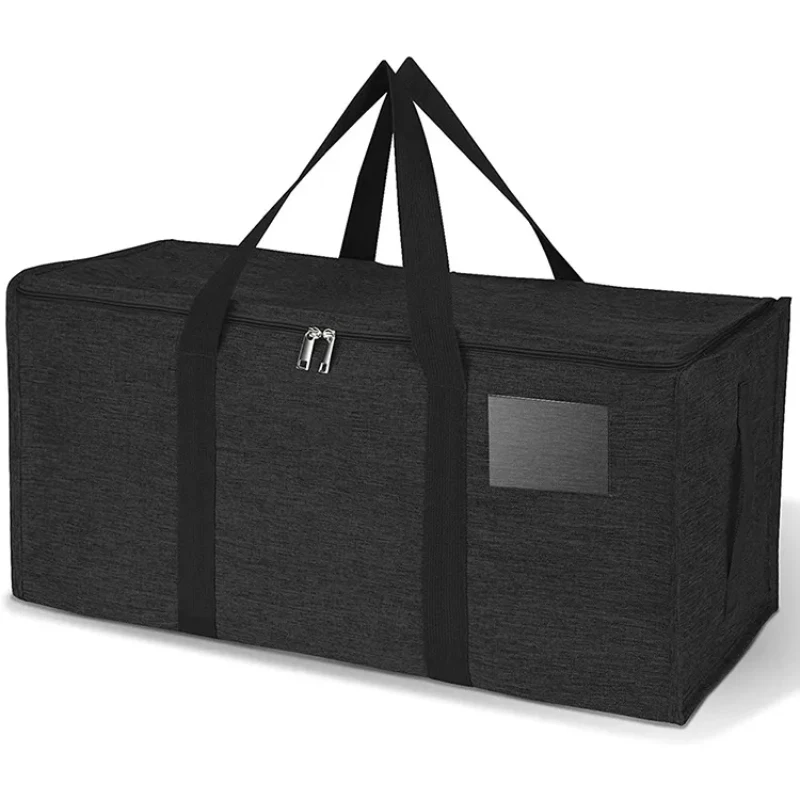 High Quality Extra Large Foldable Carrying Handles Oxford Woven Moving Bags