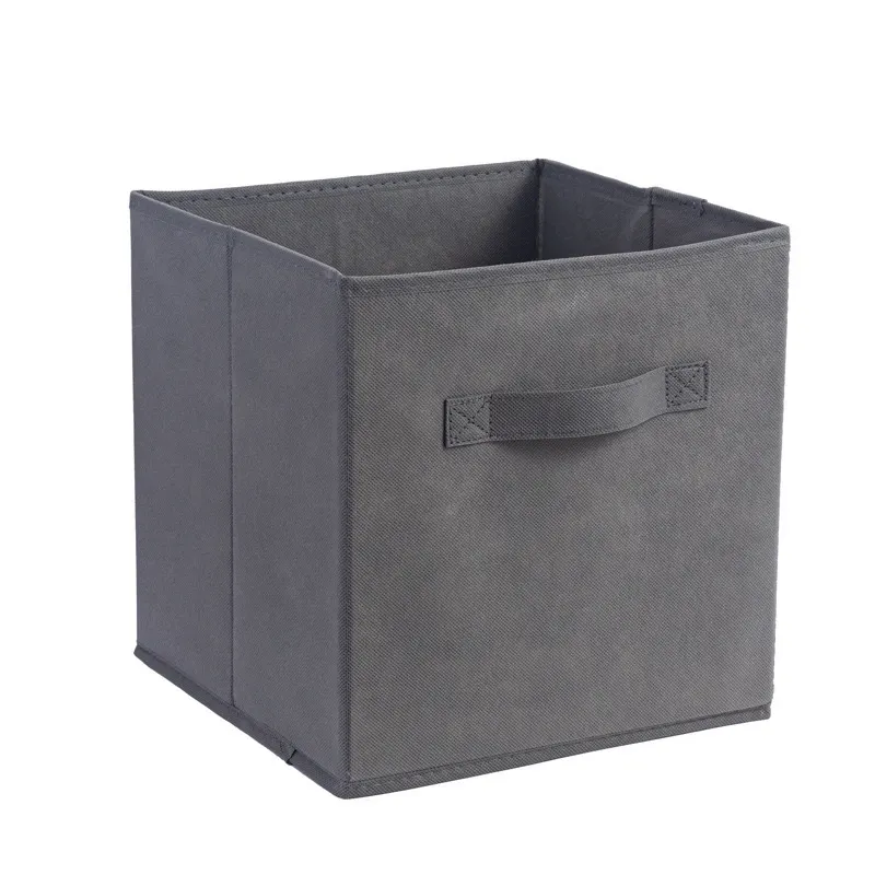 High Quality Non-Woven Cardboard Storage Box Foldable Classic Design Organizer