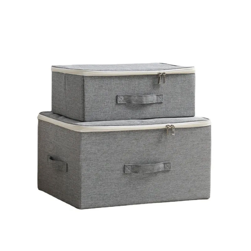 Wholesale Convenient Foldable Fabric Storage Box Collapsible Organizer for Clothing