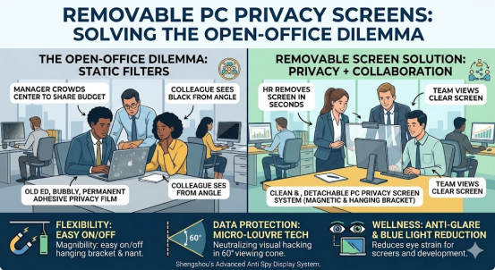 Removable PC Privacy Screens
