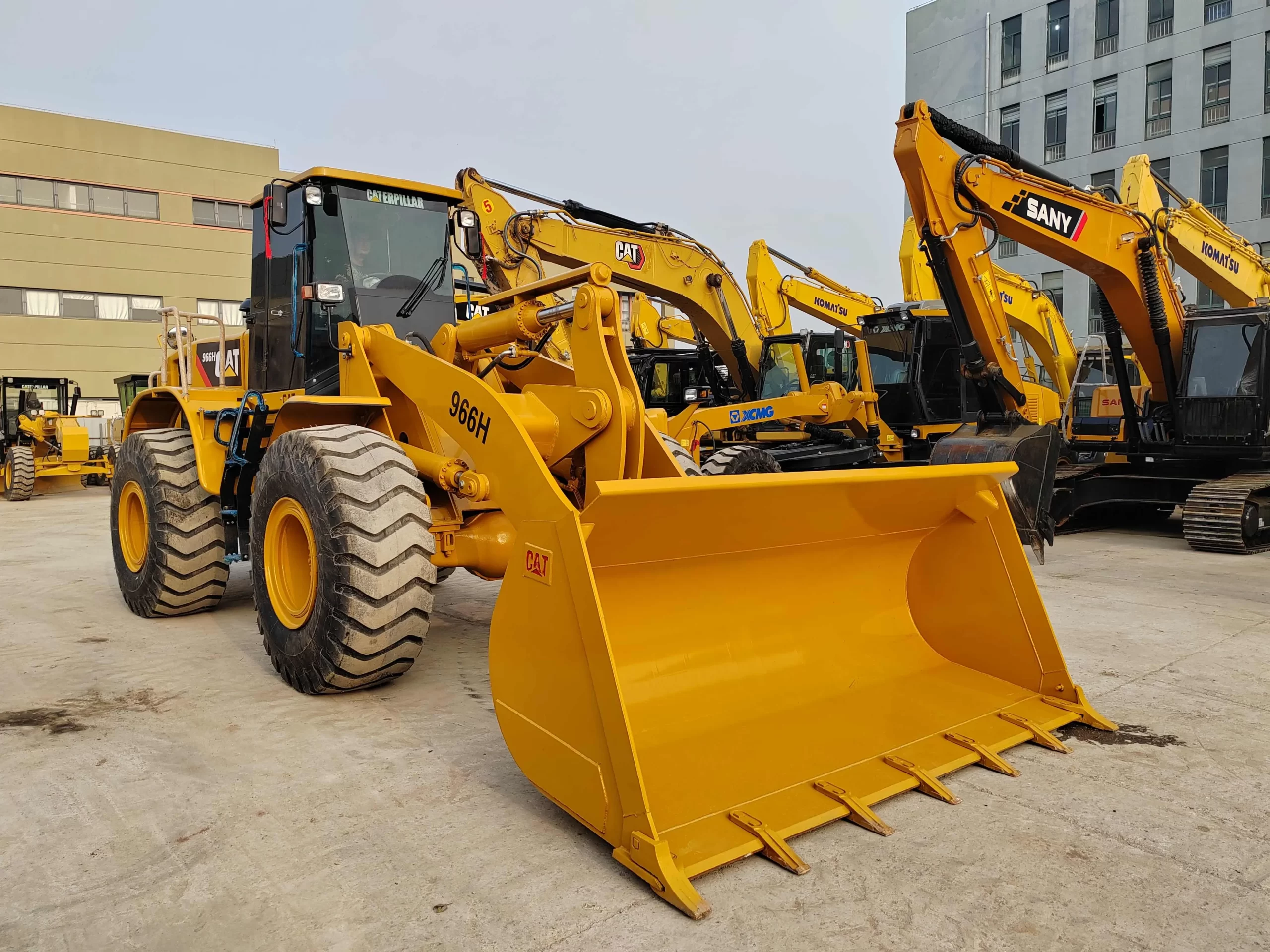 used caterpillar 966h wheel loader