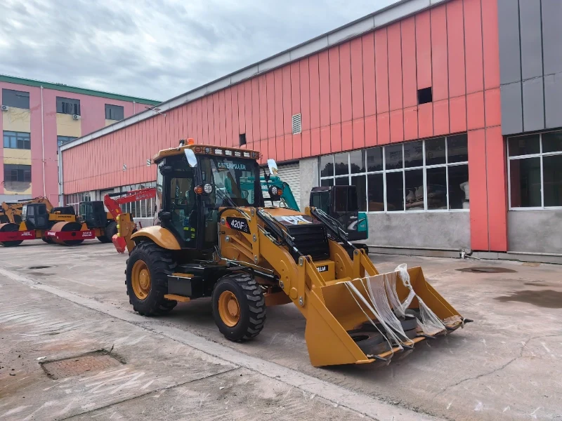 new cat 420f backhoe loader