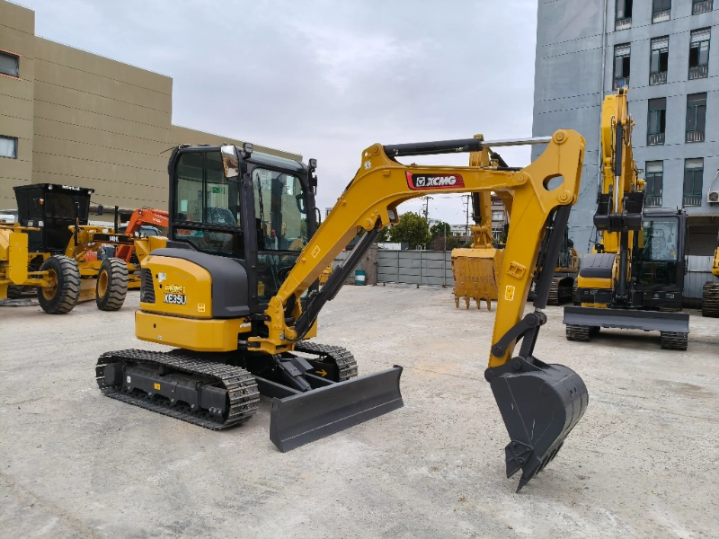 nova mini escavadeira xcmg xe35u