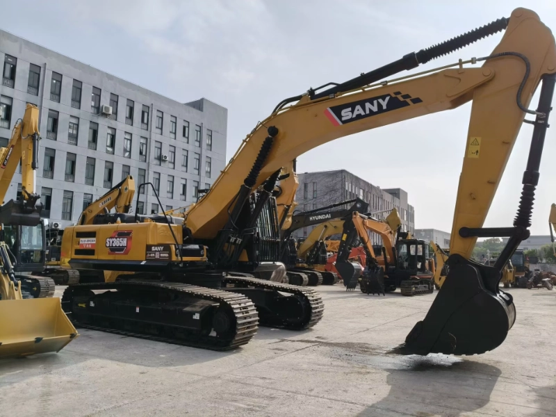 used sany 365h excavator