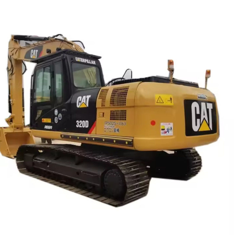 Original Japan CAT 320D Second Hand Excavator Crawler 20000KG Efficient