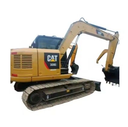 Multifunction Caterpillar CAT 308 Used Crawler Excavator For Construction Projects