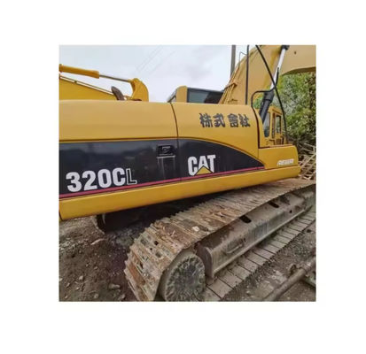 CAT 320C 320CL 320D Caterpillar Used Wheel Excavator Excavating Machinery