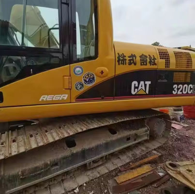 CAT 320C 320CL 320D Caterpillar Used Wheel Excavator Excavating Machinery