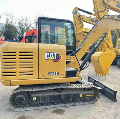 America Original Cat 306E2 6 Ton Mini Crawler Excavator Earthmoving Machine For Sale