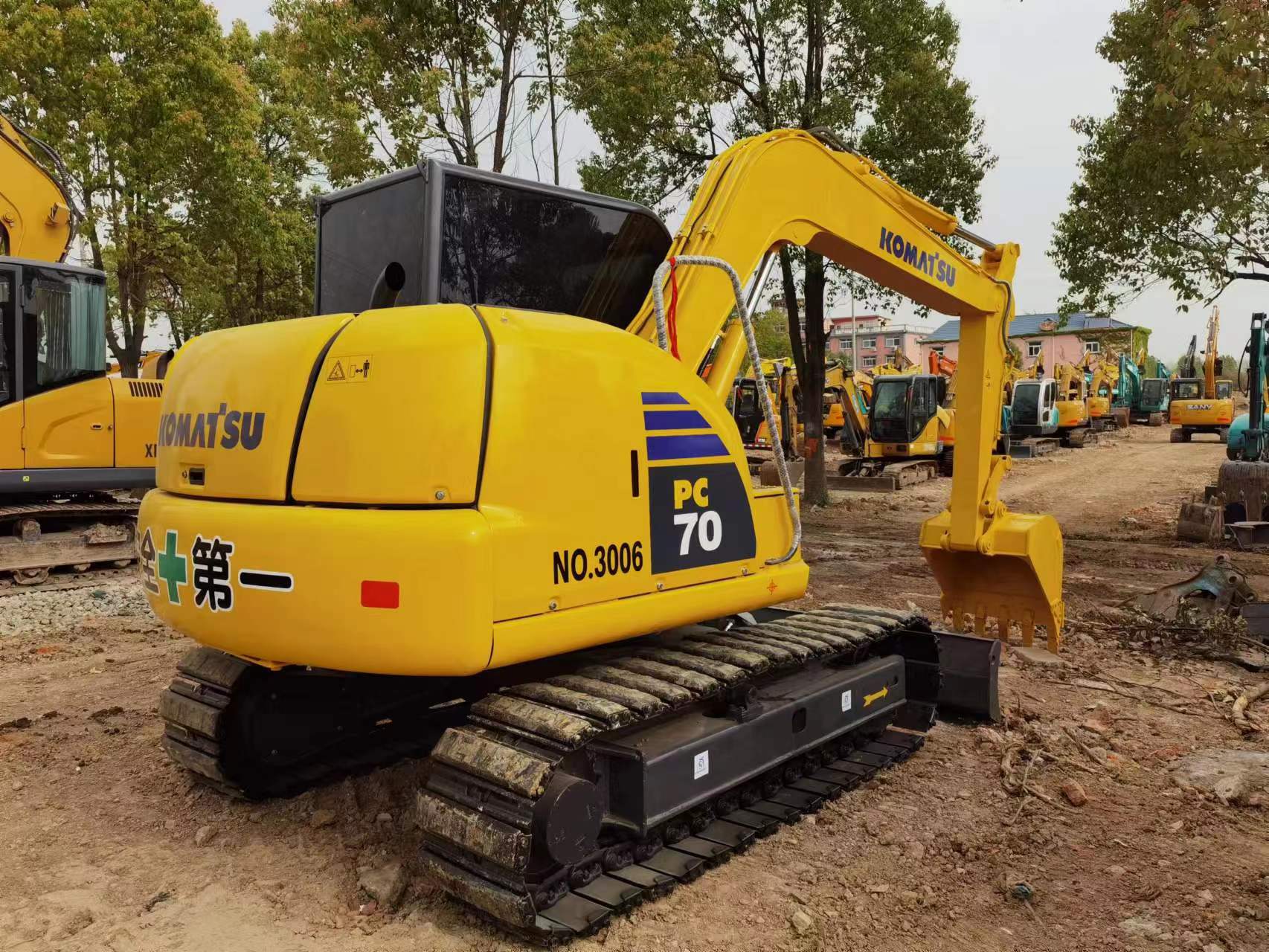 Used Komatsu Pc70 Pc70-8 Pc 75 75-2 75-3 Excavator Second Hand Japan Imported Crawler Excavator for Earth Moving