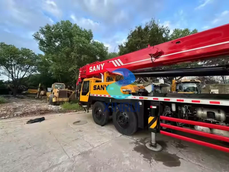 Original SANY STC750 75 Ton Mobile Truck Crane Good Condition Cheap Used Truck Cranes