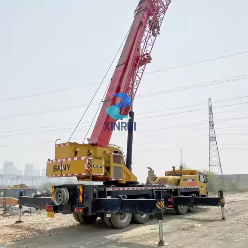 Used SANY Truck Crane 35T SANY STC350T Used Construction Lifting Crane for Cheap Price