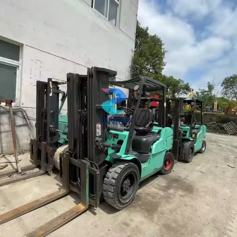 Used 3ton Forklift Truck mitsubishi Forklift 3 Stages FD30NT