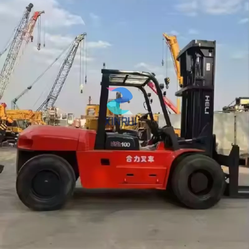 Heli 10 Ton Diesel Engine Forklift Side Lifter with 3m Max Lifting Height for Sale