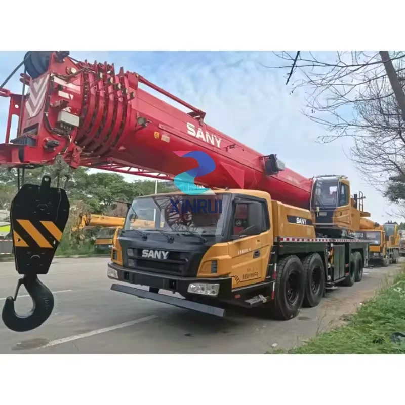 SANY Mobile Truck Crane 80 Ton Terrain Building