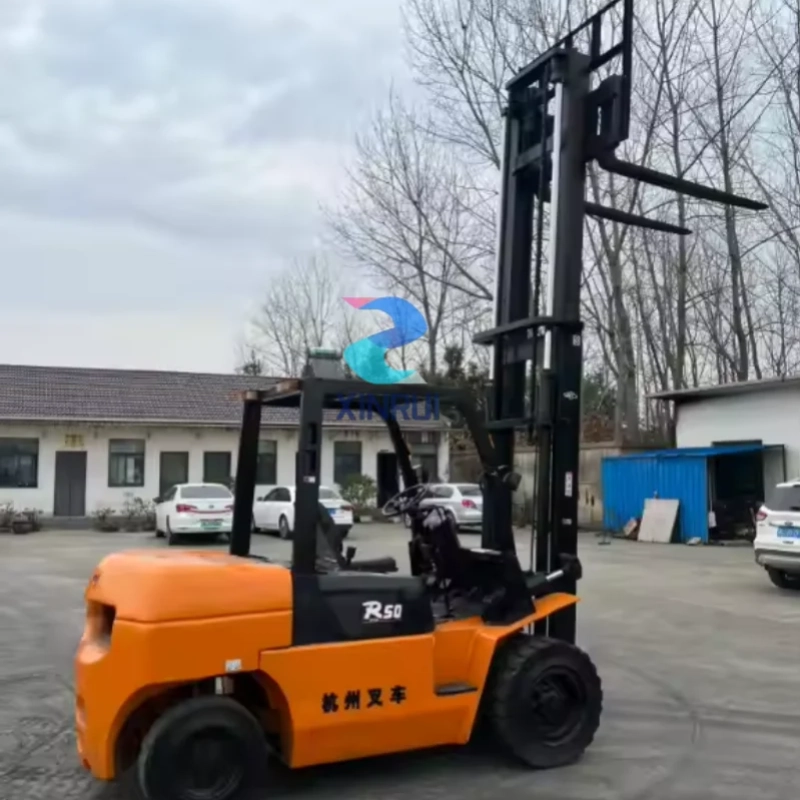 Second-hand original China Hangcha 5ton Forklifts