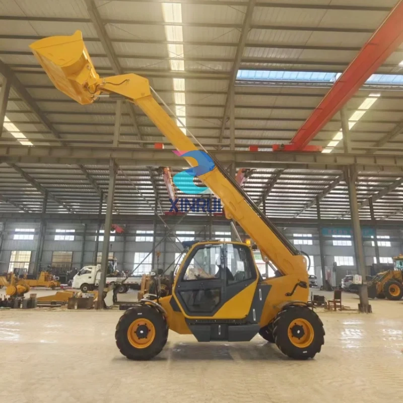 4 Wheel Drive diesel Engine 7m Telescopic Handler Forklift