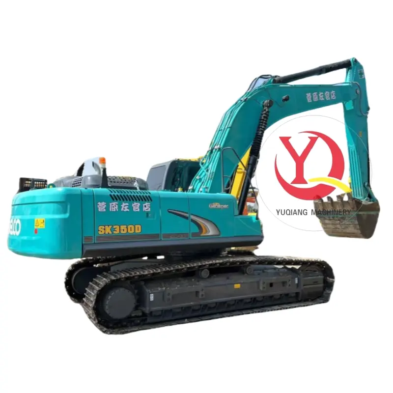 35 ton used Kobelco sk350 crawler excavator