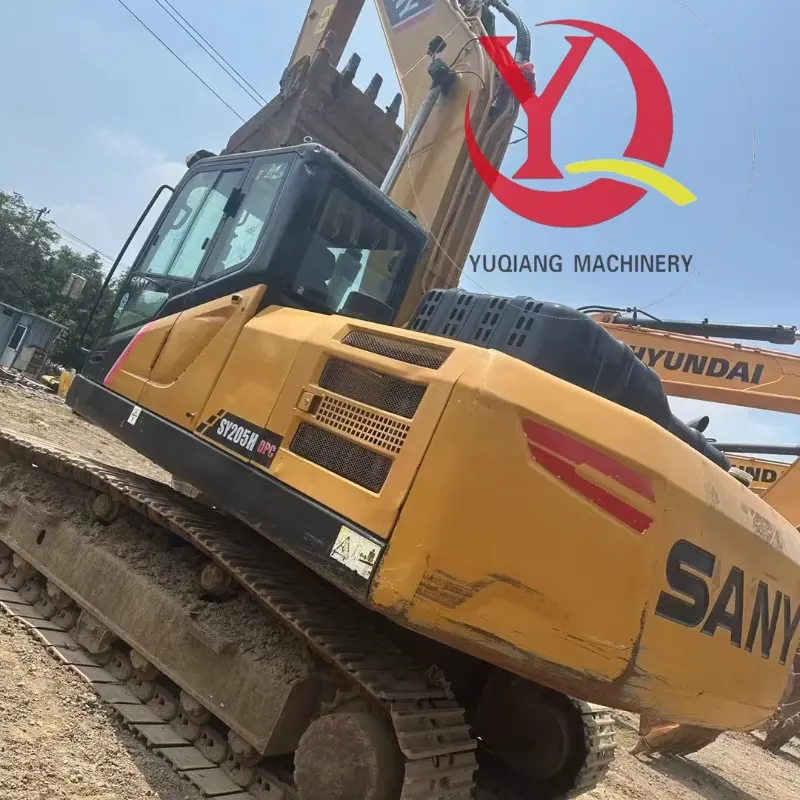 Affordable Second-hand Original Sany 205 Tracked Excavator