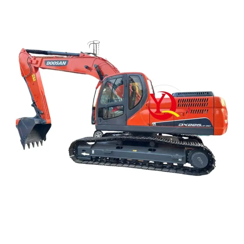 Escavadeira usada 2023, bom estado, DOOSAN DX225, escavadeira média