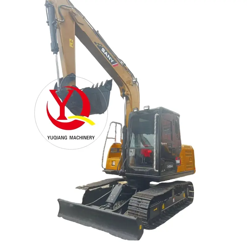 Good Condition Sany 95 Used 9.5 Ton Excavator For Digging Dirt