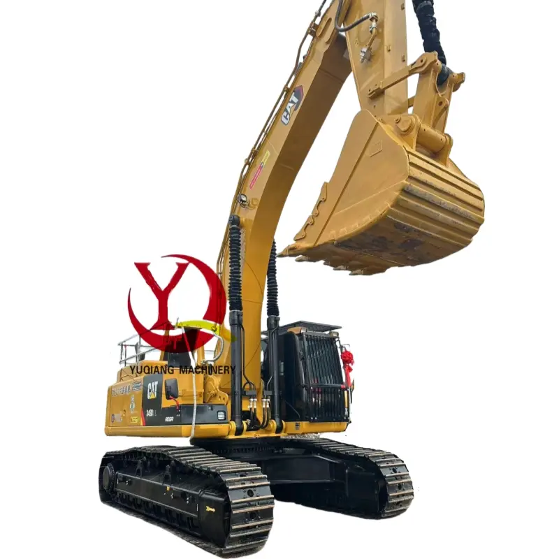 Excavadora de cadenas CAT 349d2 de buen rendimiento para equipos pesados