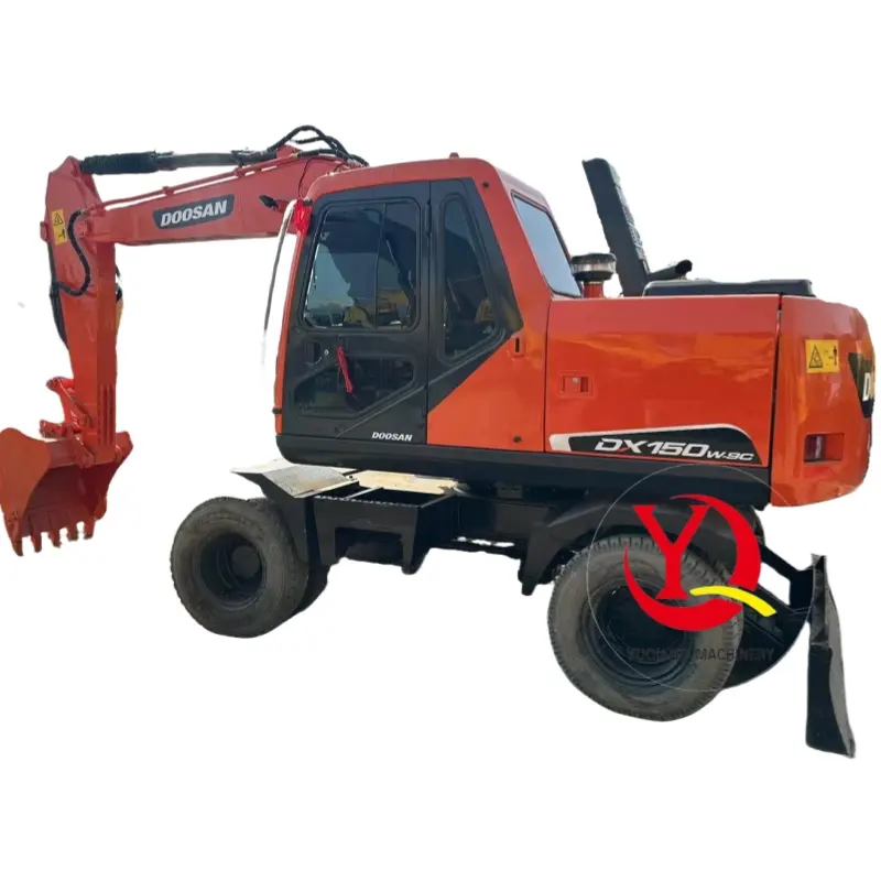 Excavadora Doosan150 de segunda mano de alto rendimiento