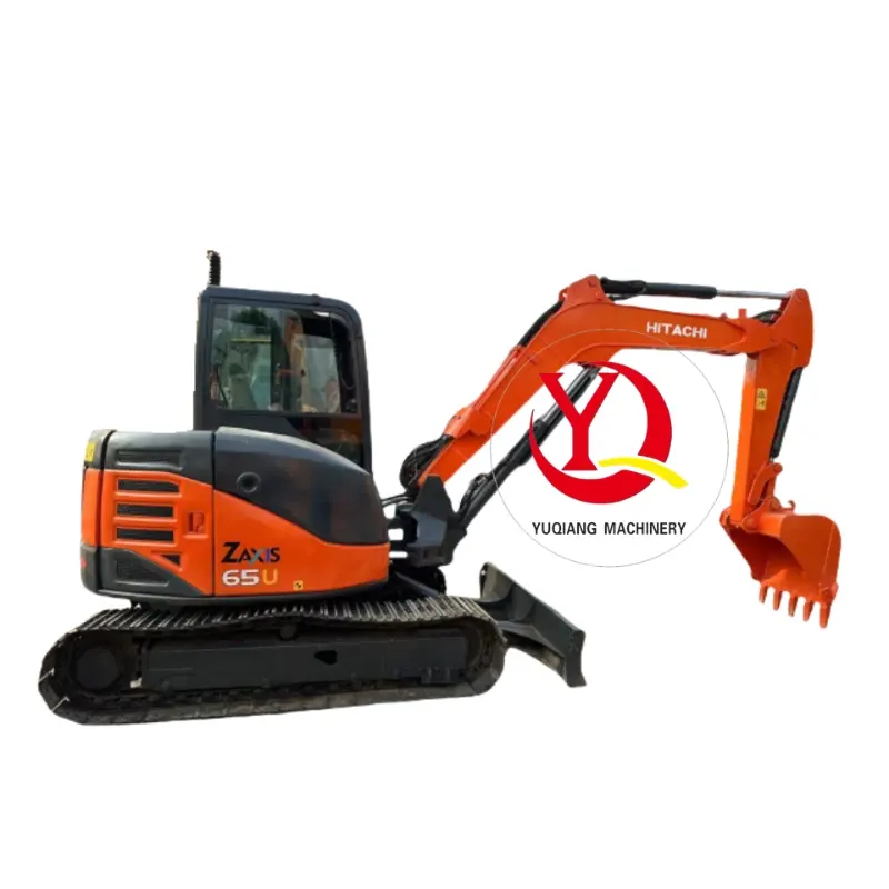 High end Used Hitachi ZX65us Excavator Used engineering machinery