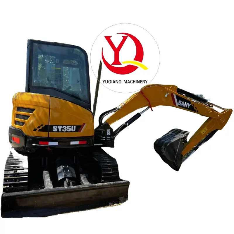 Hot-Selling Second-Hand Sany 35u Mini Crawler Excavator