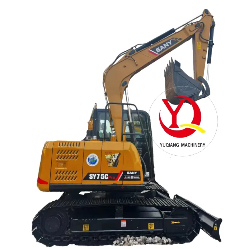 New Arrival Cheap Digger Used Sany 75-10 Mini Excavator