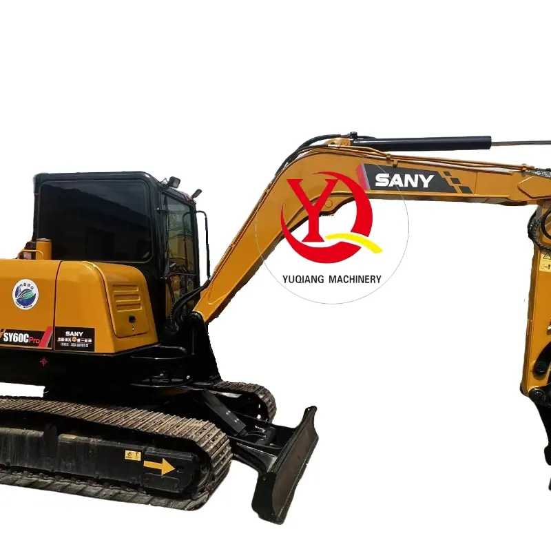 Nouvel arrivage d'équipement de petite excavatrice Sany 60c d'occasion à bas prix