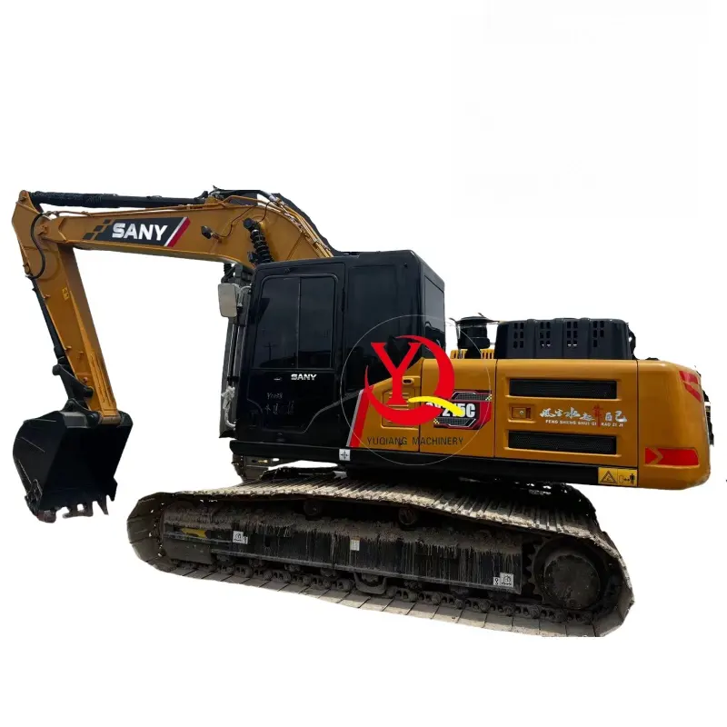 Новое поступление оригинального подержанного экскаватора Sany 215c Earthmoving Excavator Global Supply