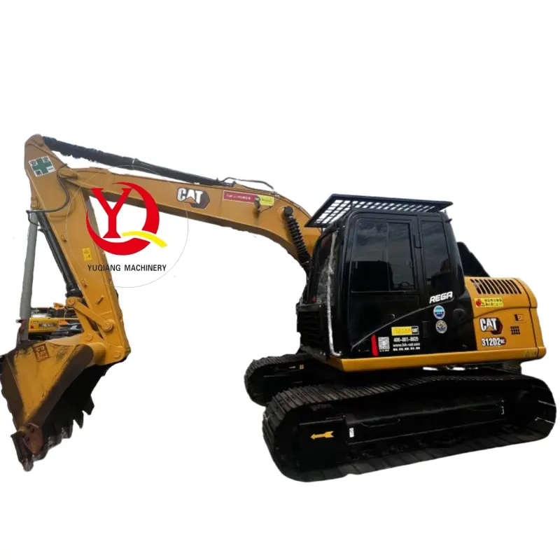 90% Nouvelle machine de construction d'occasion Excavatrice Cat 312d d'origine à vendre