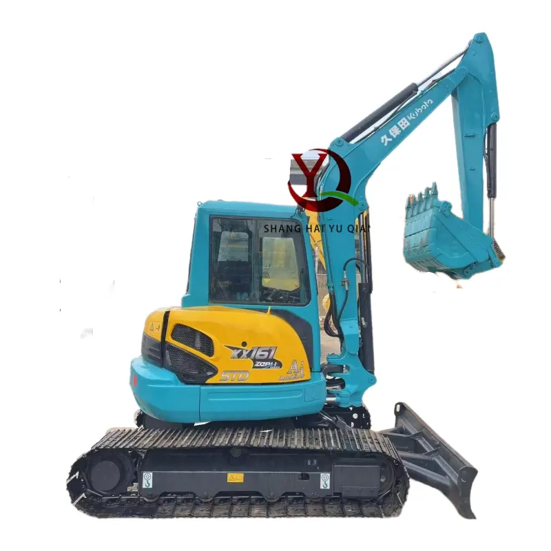 Second Hand Good Performance Kubota 161 Mini Excavator Machine