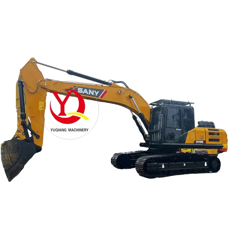 Second-Hand High Quality Sany 245h Model Medium Hydraulic Crawler Excavator