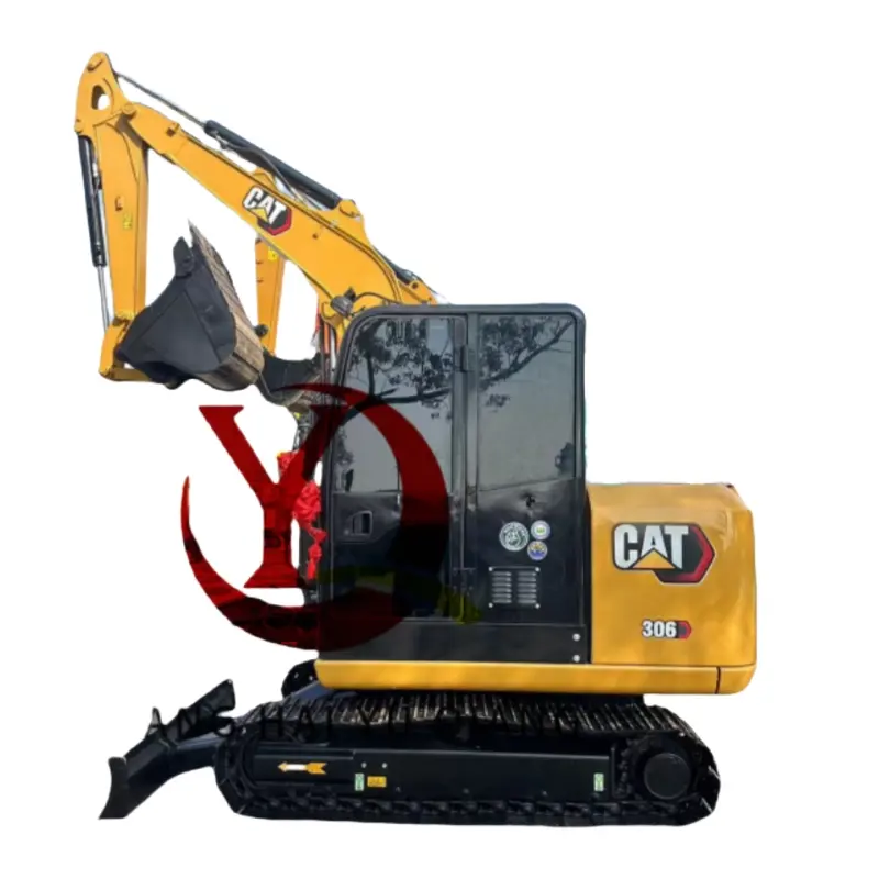 Excavadora de cadenas CAT306 usada Miniexcavadoras usadas de 6 toneladas